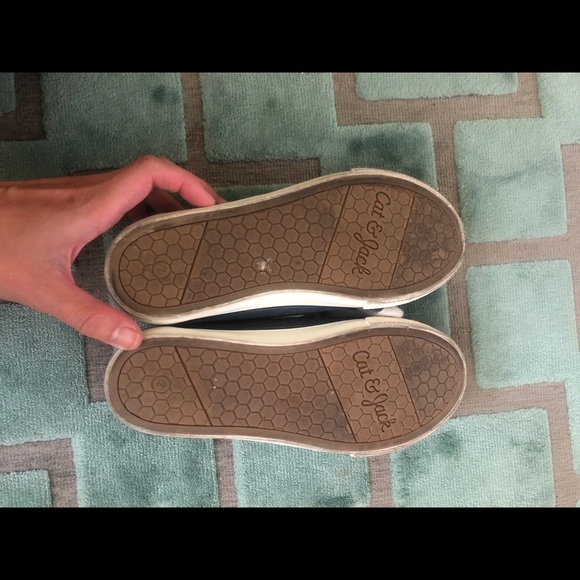 Cat & Jack Shoes Cat And Jack Boys Sz 2 Slip On Boat Shoes Poshmark